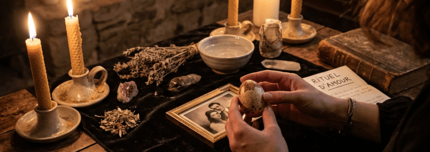 ituel d’œuf pour faire revenir son ex